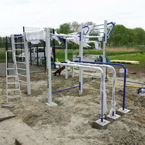Calisthenics toestel Nippur M 48 Al onze calisthenics en buiten fitness toestellen worden gemonteerd door vakmensen.